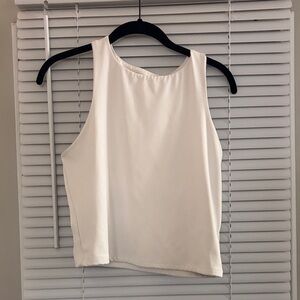 Express Classic White Tank Top